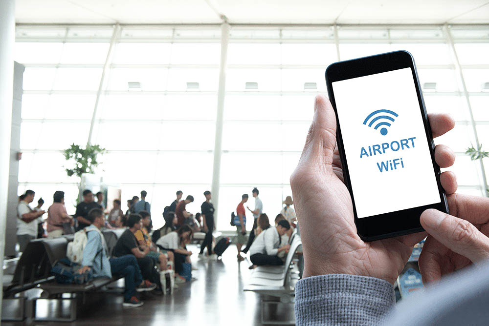 free aiport hotspots wifi